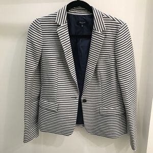 Madewell NWOT Striped Blazer Sz 4